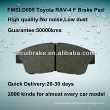 Toyota RAV-4 disc Front brake pad D695